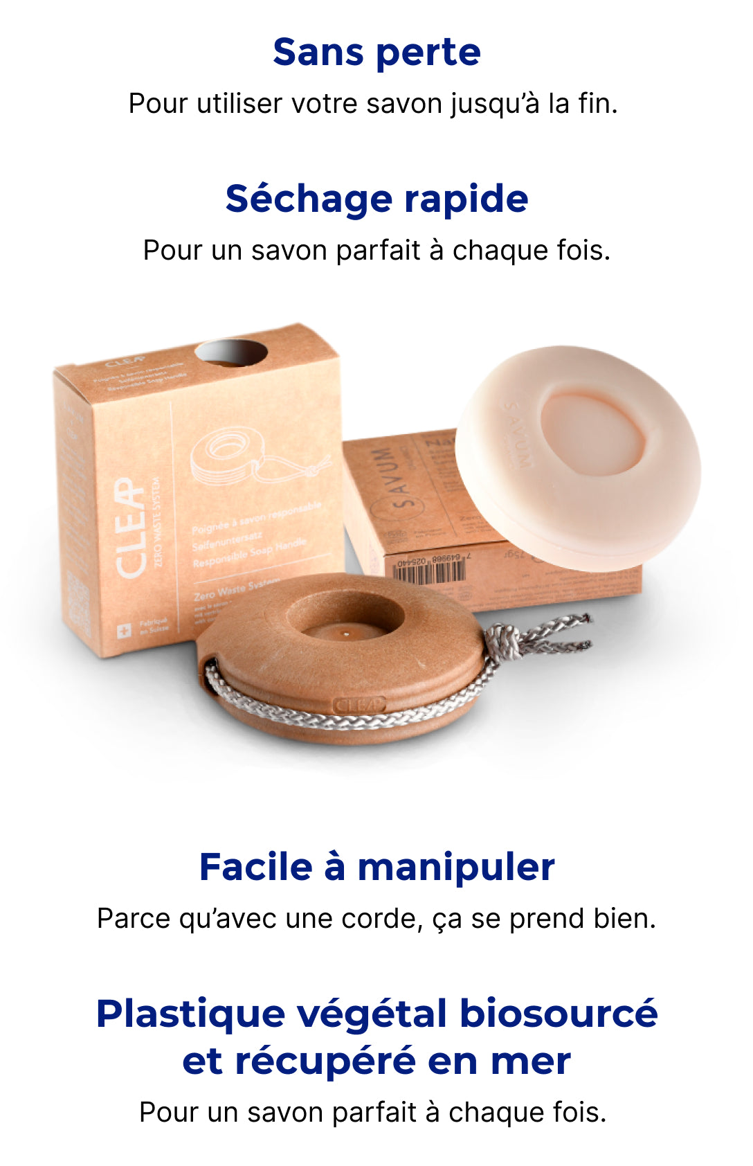 An image of the product with bullets points